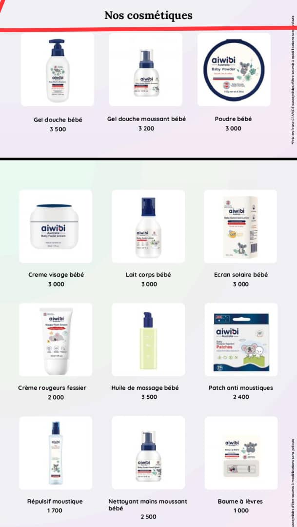 Soins de la peau de bébé
